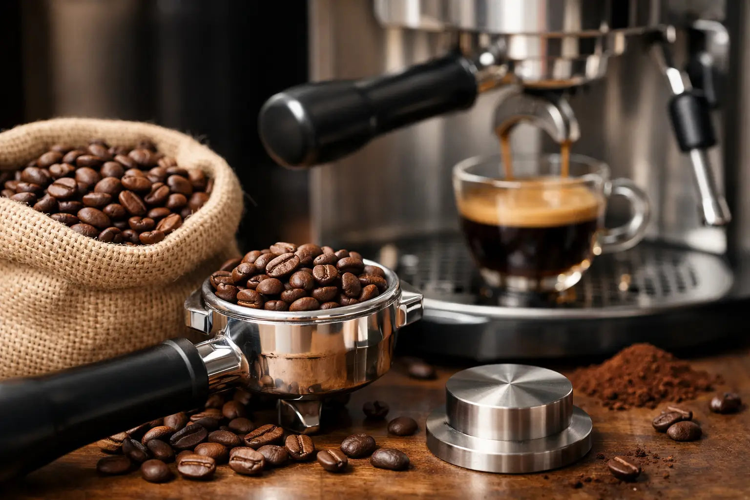 Koffiebonen voor pistonmachine kiezen
