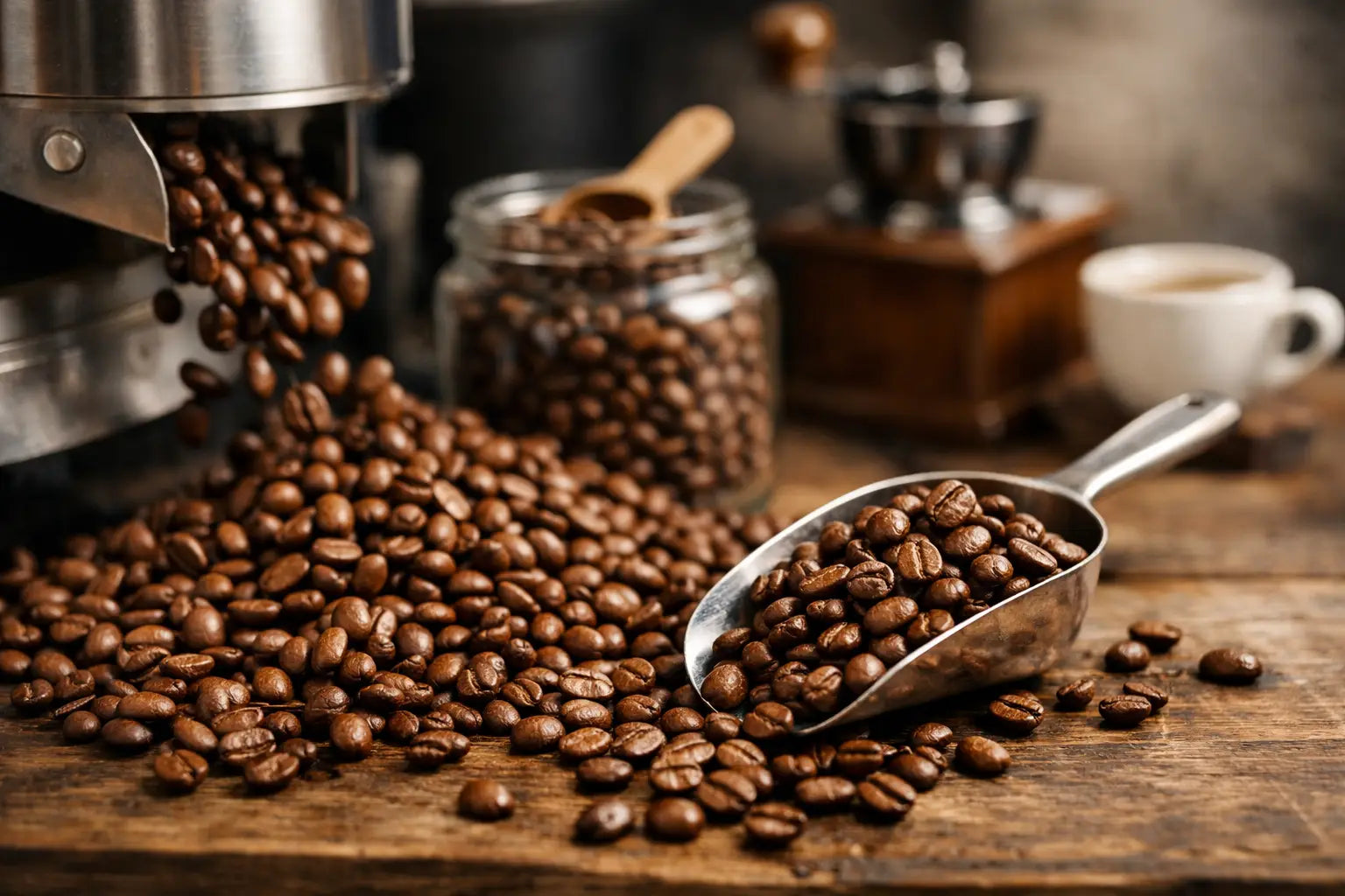 Dagvers gebrande koffiebonen kopen