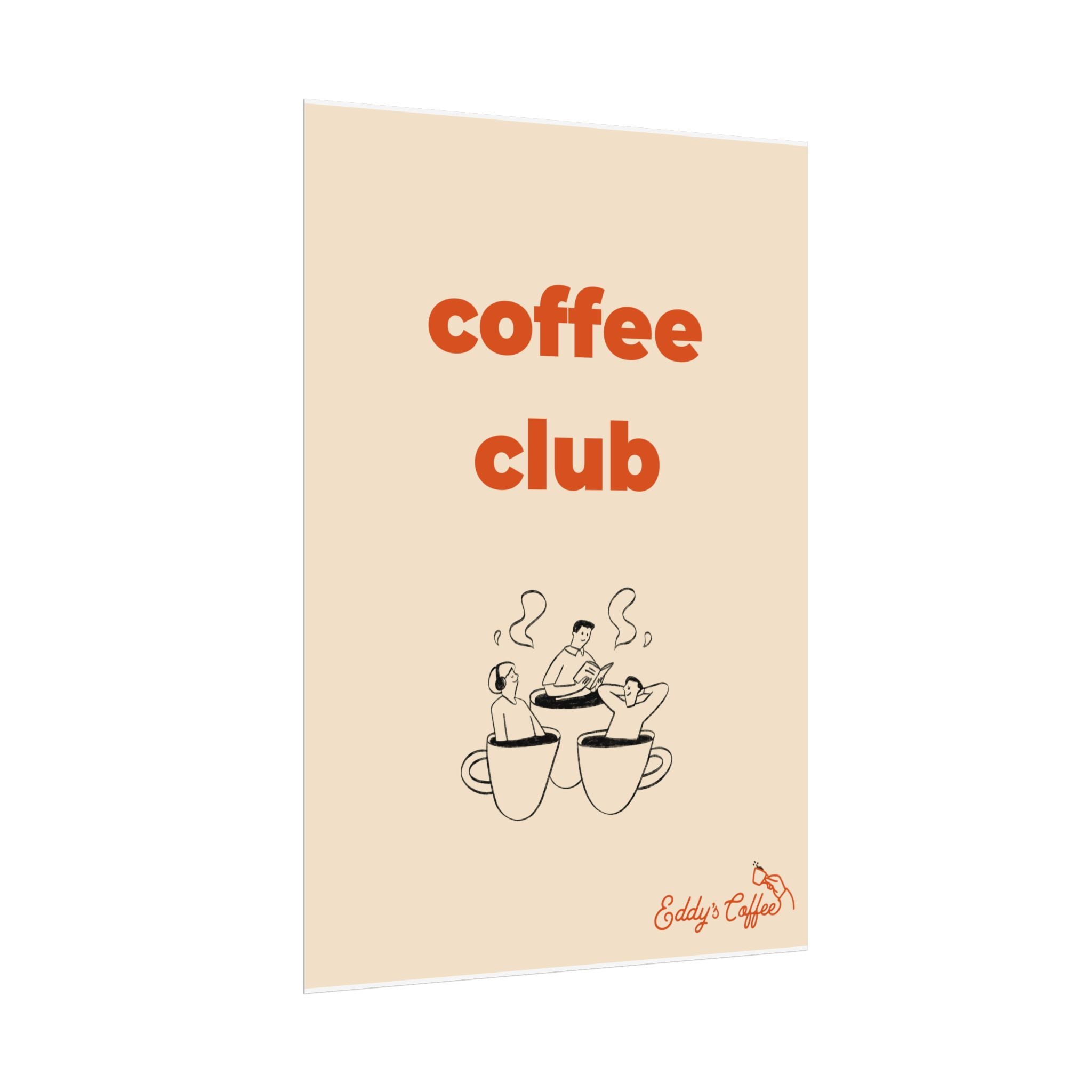 Club Coffee Poster