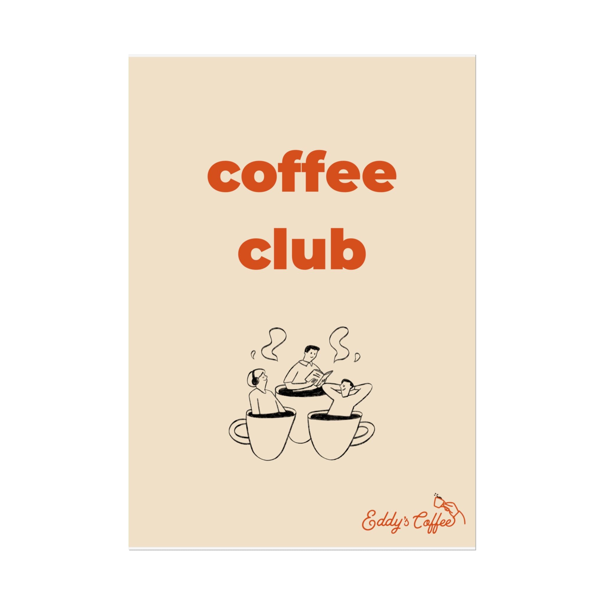 Club Coffee Poster