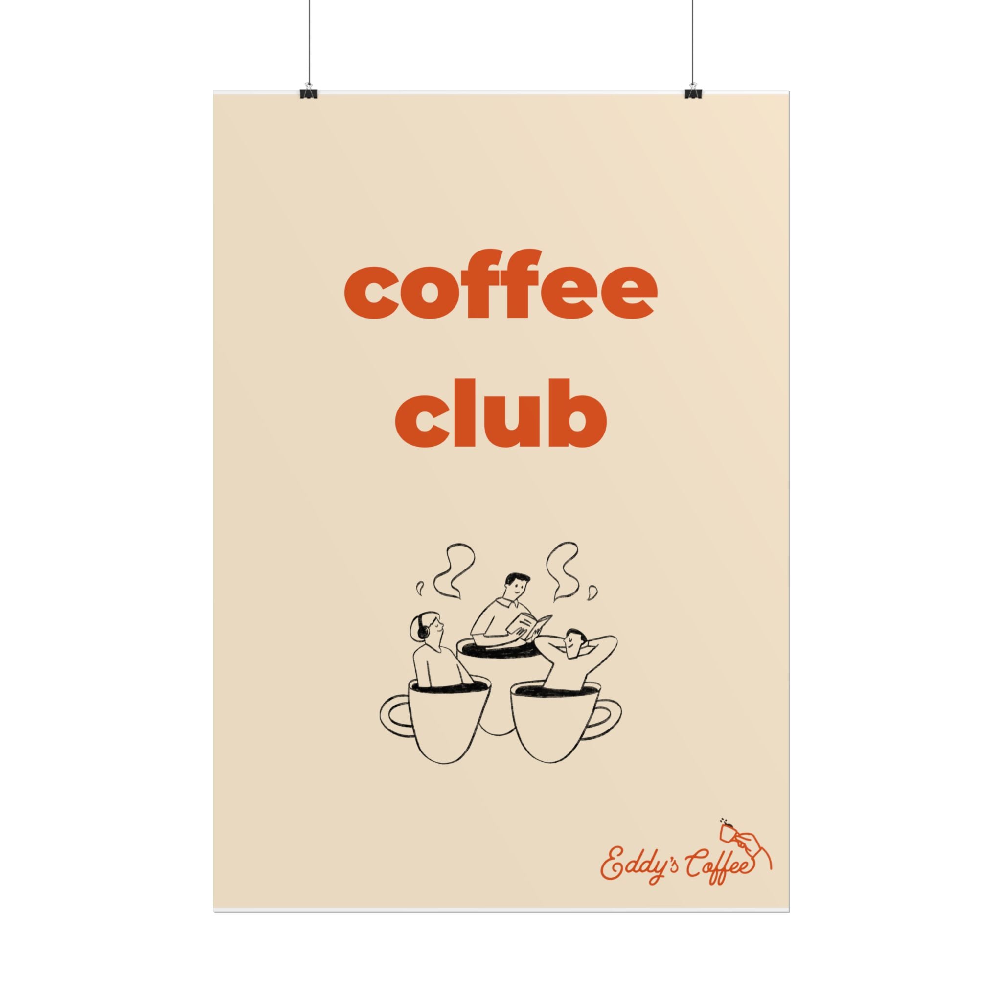 Club Coffee Poster