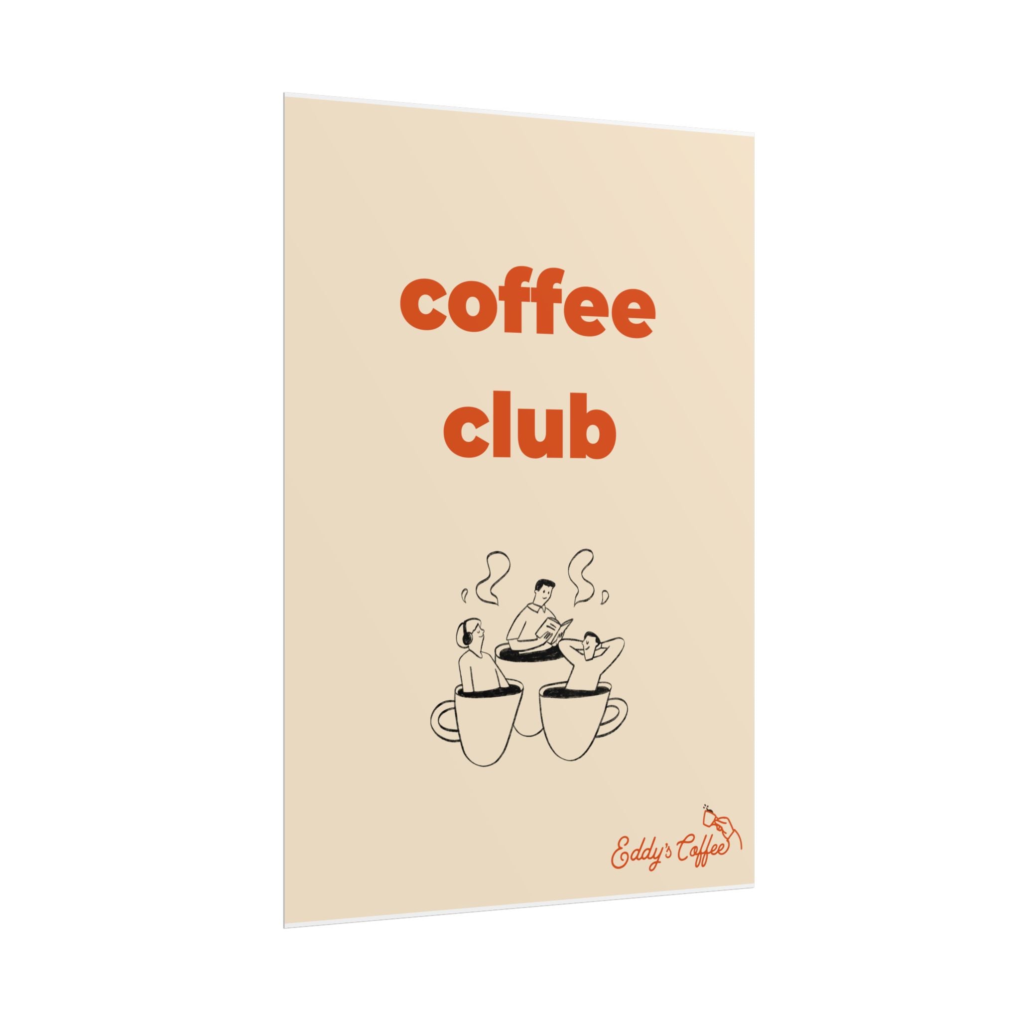 Club Coffee Poster
