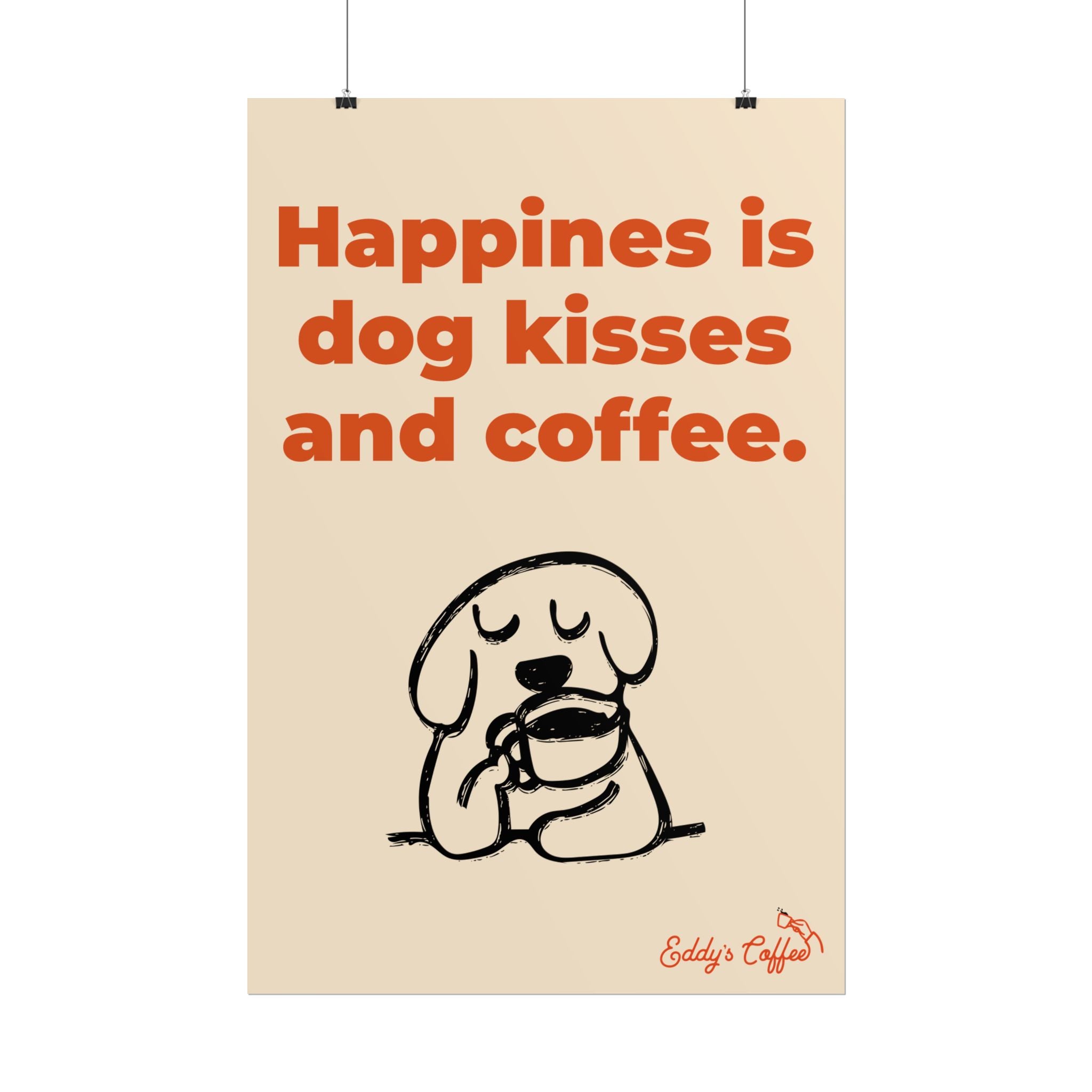 Copy of Coffee “There Is a Moment to Breathe” Poster – Rolled Wall Art