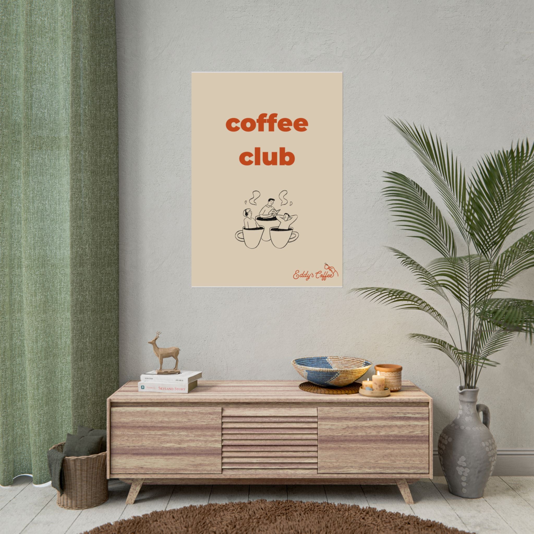 Club Coffee Poster