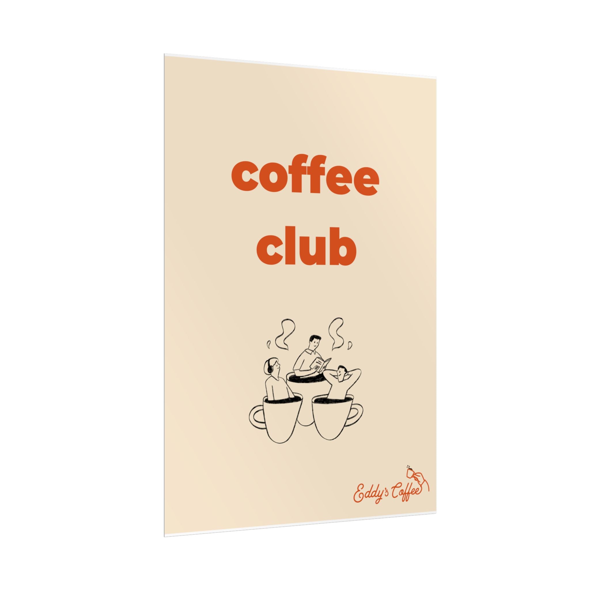 Club Coffee Poster