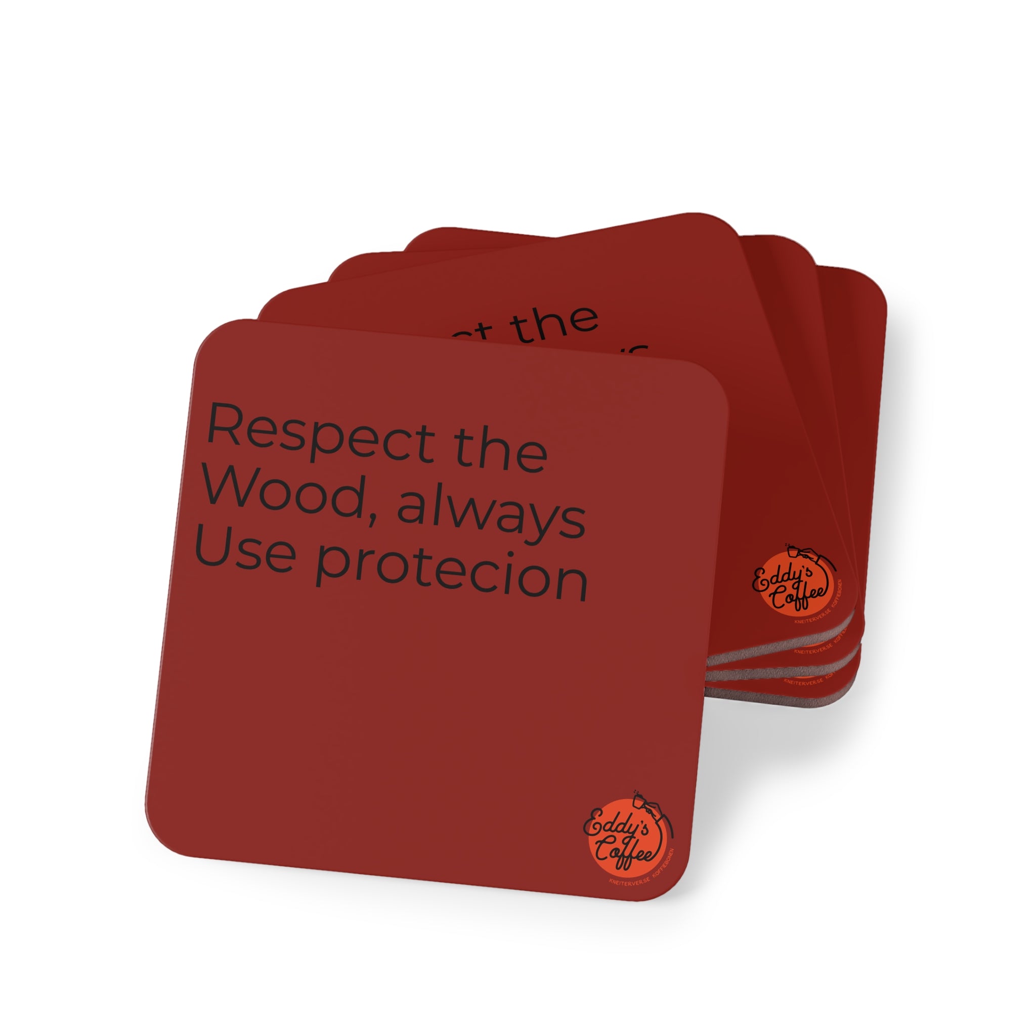 Copy of Eddy's Coffee Ceramic Drink Coasters — Set of 4
