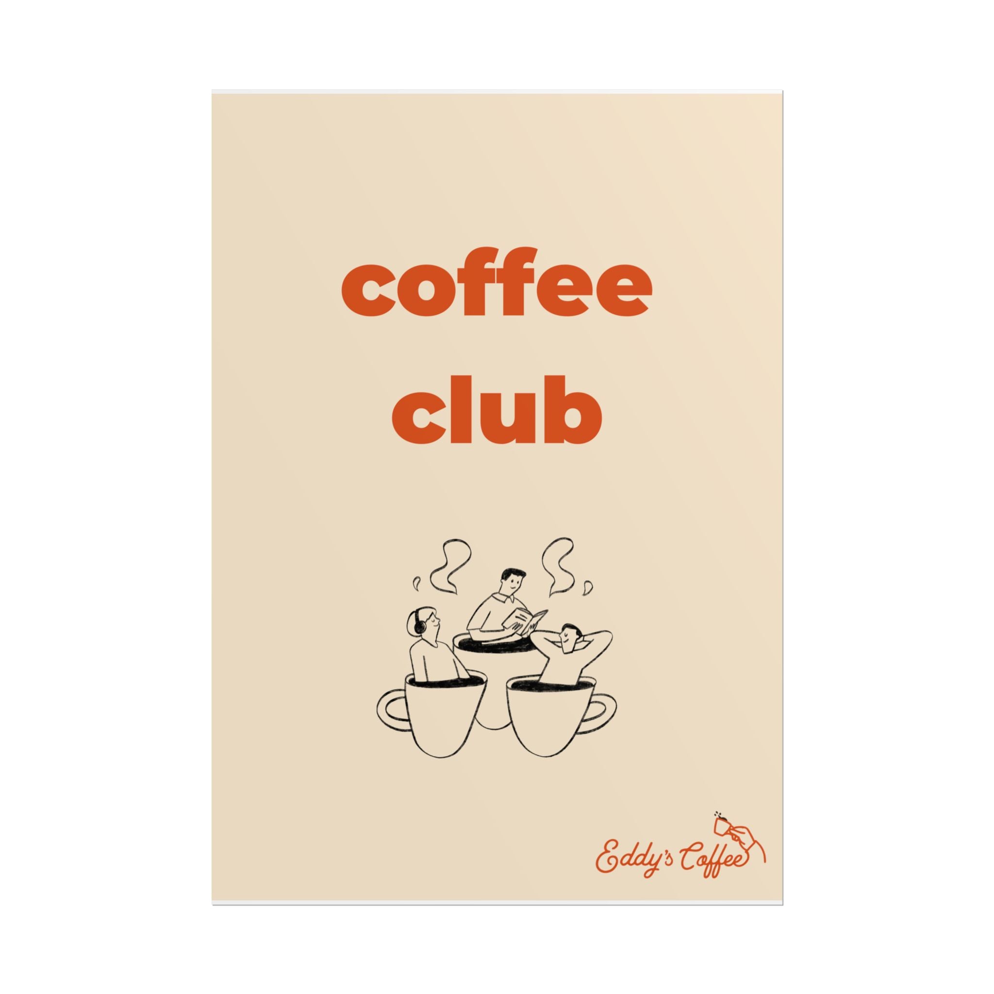 Club Coffee Poster