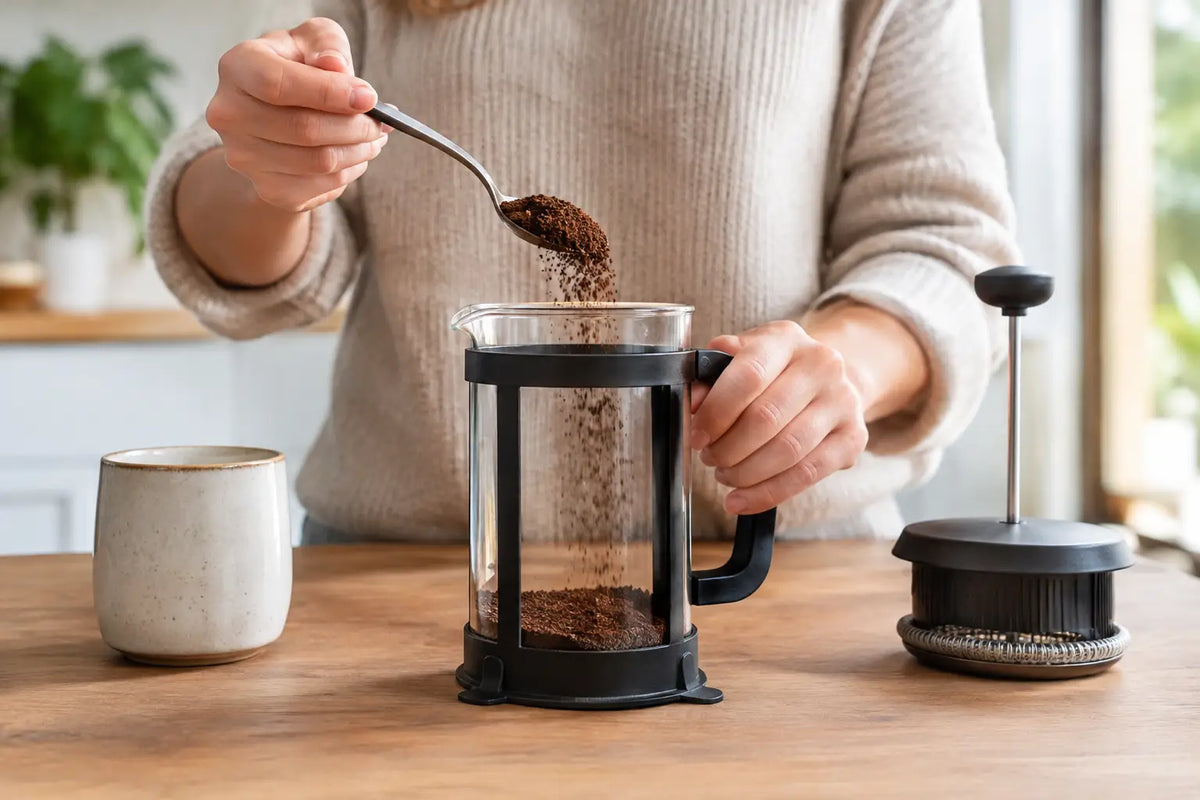 French press maalgraad kiezen in 5 minuten
