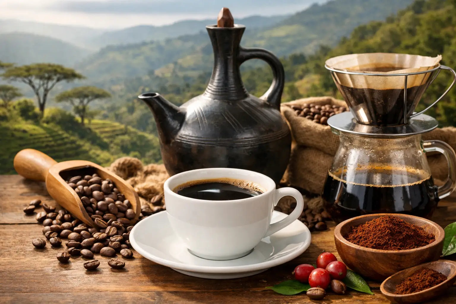 Koffie uit Ethiopië: smaakprofiel en zetadvies