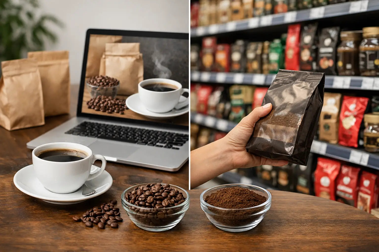 Online koffie of supermarkt: wat proef je echt?