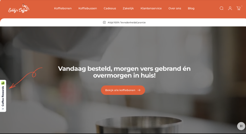 Intro spaarprogramma: Geniet van je koffieritueel en spaar rewards!