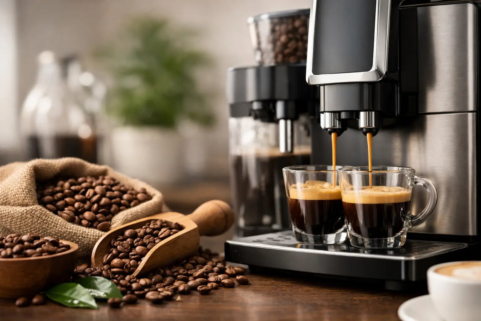 Koffiebonen voor volautomaat kiezen