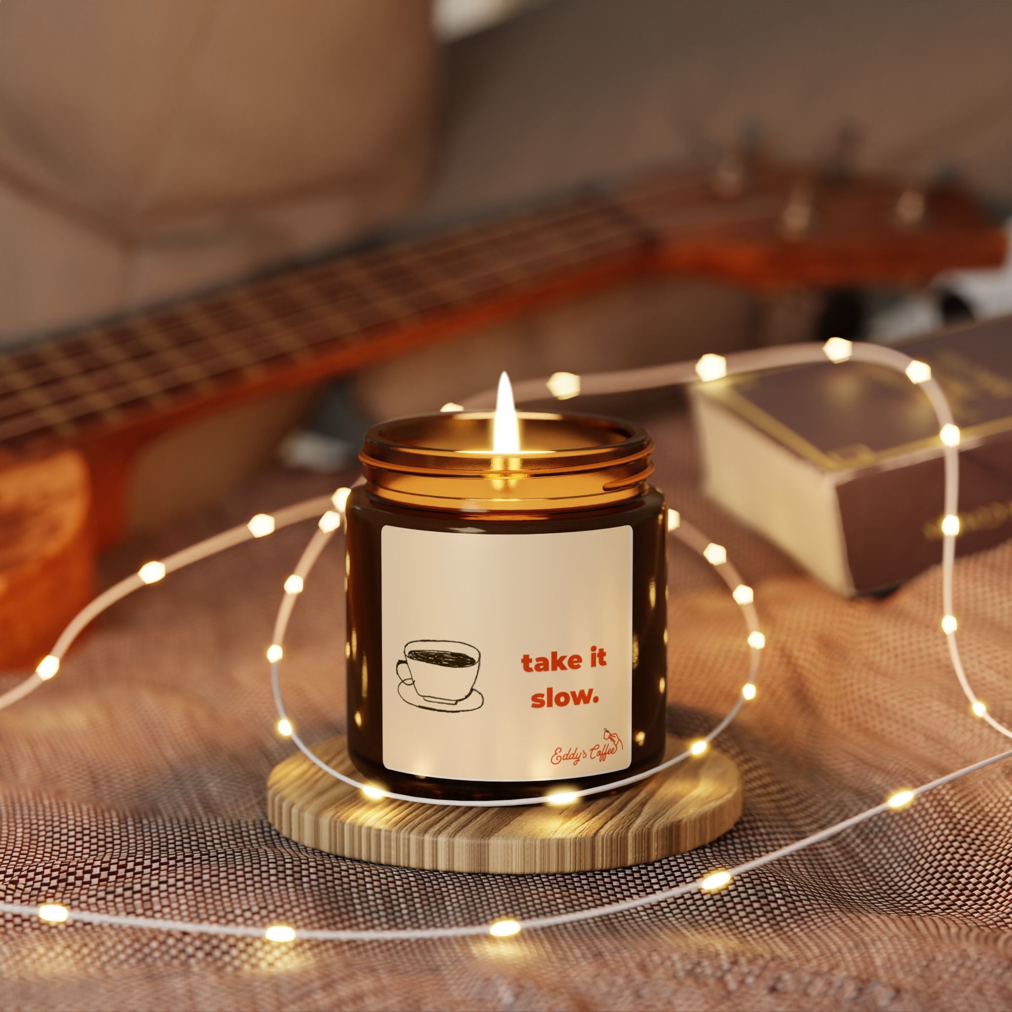 Coffee Scented Soy Candle