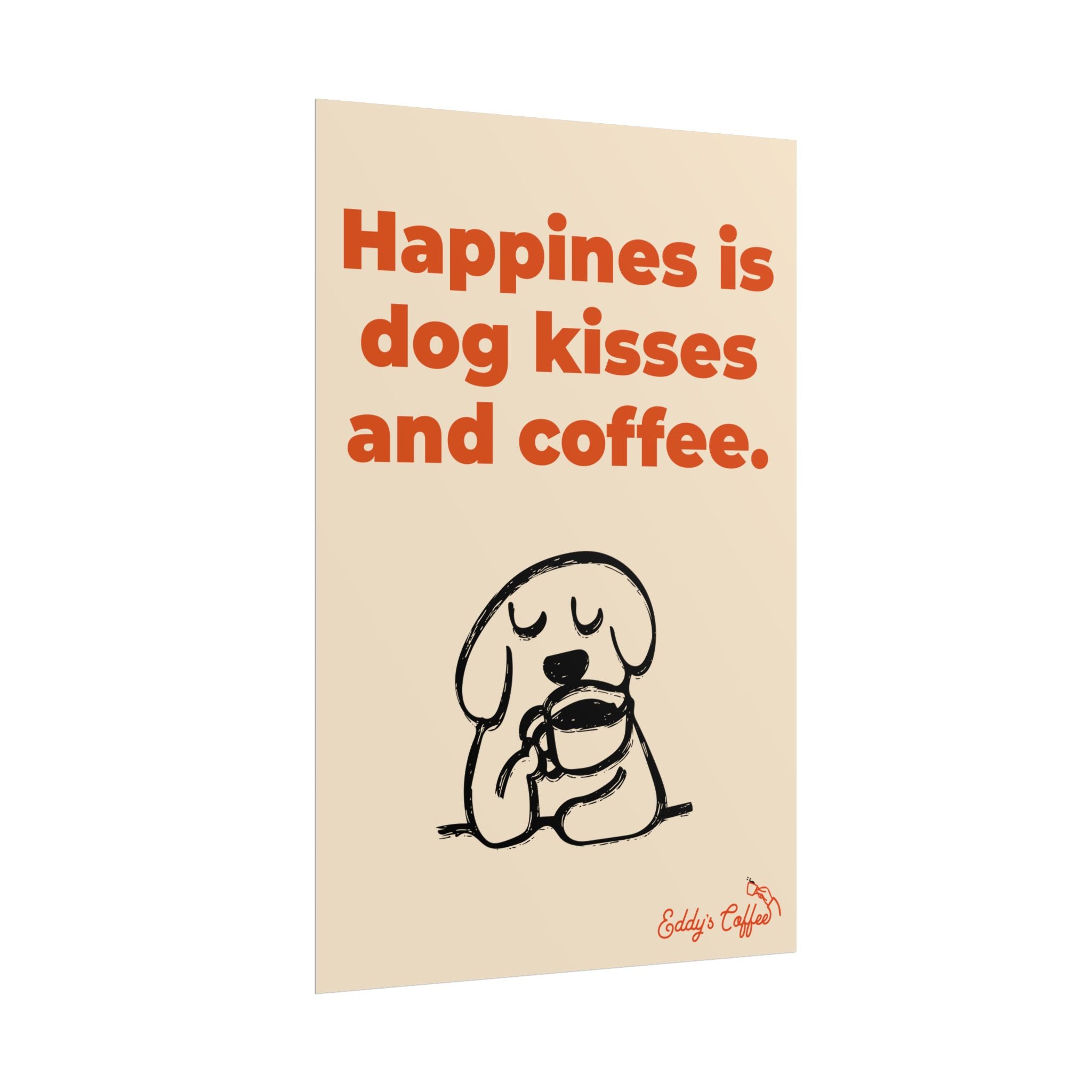 Copy of Coffee “There Is a Moment to Breathe” Poster – Rolled Wall Art