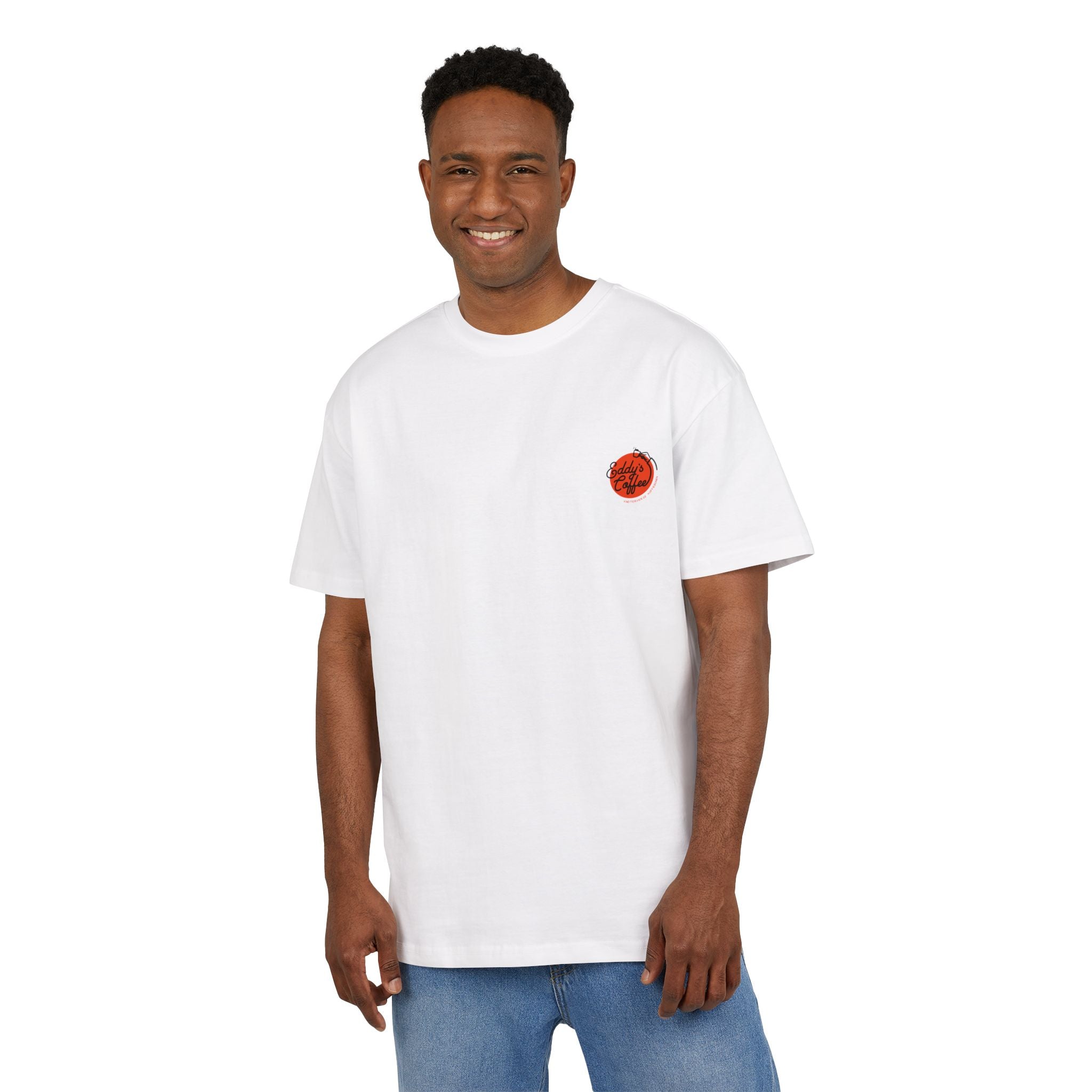 Eddy's Coffee Oversized Heavy T-shirt "Kneiterverse Koffiebonen"