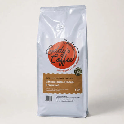 Brazilie Single Origin koffiebonen in koffieverpakking