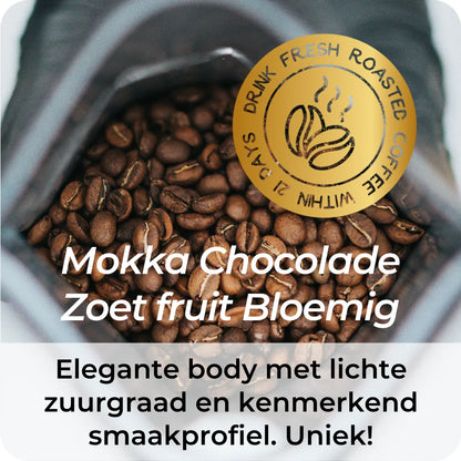 ethiopische koffiebonen